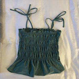 Zara emerald green blouse